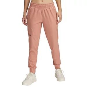 Under Armour Pink Track Pants with Elastic Waistband